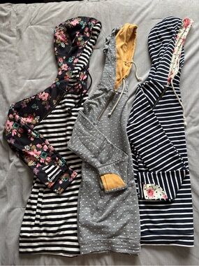 Ampersand Ave &ave Doublehood Hoodie Lot Size Large